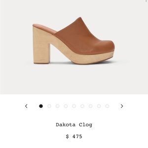 Rachel Comey Dakota Clog Sz 39 (9 Women’s)